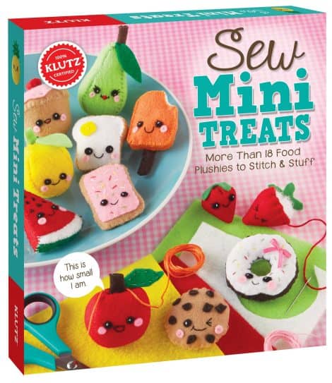 Crafty Snacks Sewing Kit: Compact and Fun Sewing Set for Delicious Mini Treats.