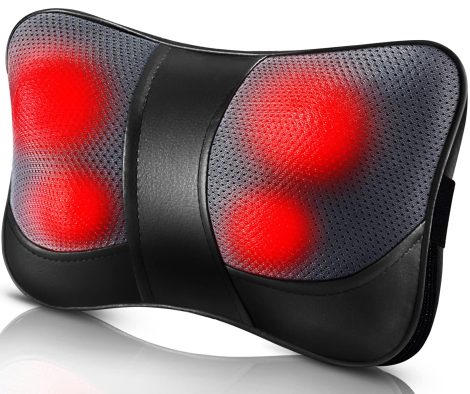 VIKTOR JURGEN Holiday Presents for Everyone: Shiatsu Back Massager with Heat, Perfect Mothers and Fathers Day Gift.