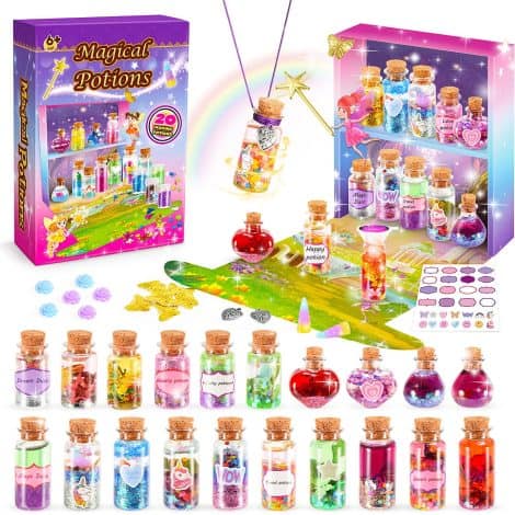 WethCorp Girl’s Craft Kits, Creative Toys for 6+ Year Olds, Perfect for Christmas, Age 8-10, Potion Sets.