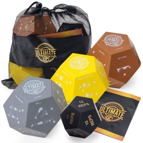 Fitness Dice for a fun and engaging workout at home, great for men and women.