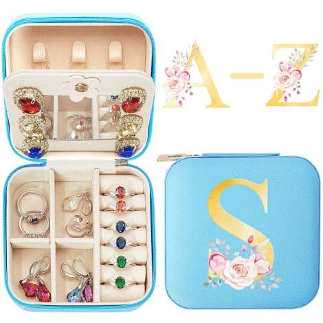 Travel in style with the Monogram Travel Jewelry Case, a compact and stylish organizer for your valuable accessories.