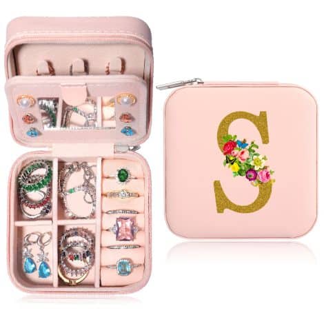 “XIUQILAI Christmas Gifts for Girls – Personalized Jewelry Box for Women and Girls – Perfect for Travel”