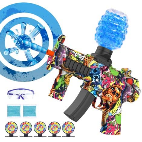 TANSAR Splatter Toy Kit: Electric, Automatic Splat Launcher for Boys 8+ – Perfect Christmas and Birthday Gift!