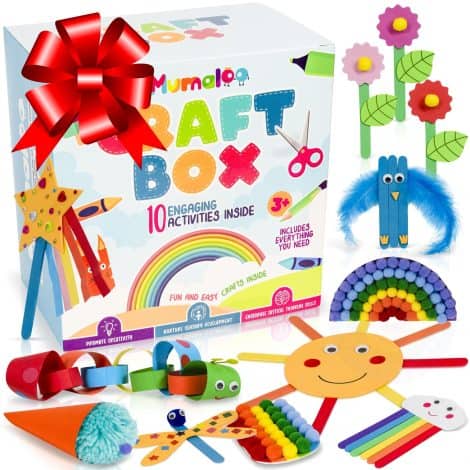 Mumaloo Craft Kits: Perfect gifts for Christmas or birthdays for girls aged 3-8 who love crafts.