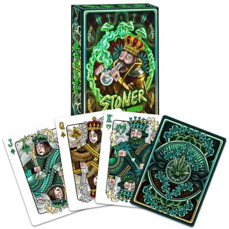 HAAKUN Psychedelic Playing Cards: Cool trippy game for beach, pool, home, camping; perfect gift for adults.