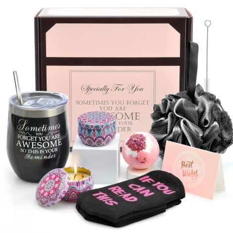 Funny Black Box: Unique Gift Set for Birthdays, Christmas, or just to surprise your favorite women!