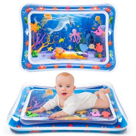 Water Fun Mat for Babies: A playful and developmental inflatable mat for infants and toddlers, ideal for Christmas gifts!