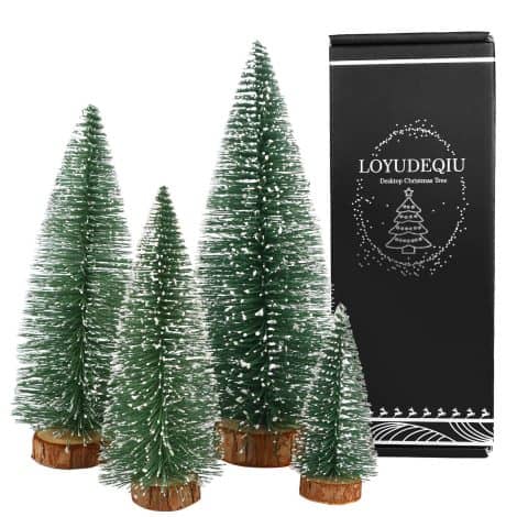 Mini Pine Tree Christmas Decor – Perfect for tabletops; adds a festive touch to your holiday ambiance.