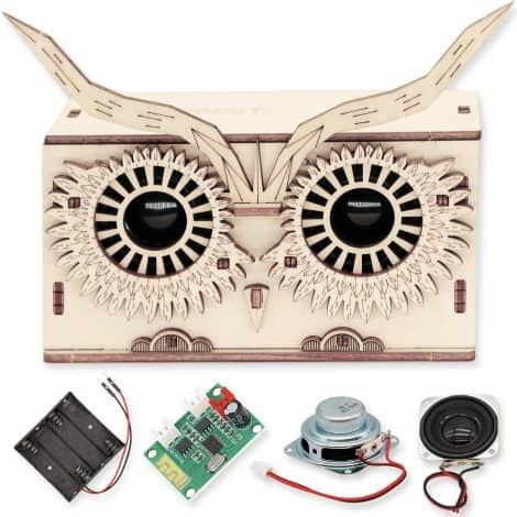 Build your own Bluetooth speaker with these STEM electronic kits, perfect for kids aged 10 and up.