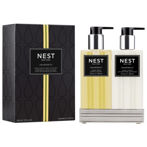 The NEST Grapefruit Liquid Soap and Hand Lotion Gift Set – 10 Fl Oz (Pack of 2).