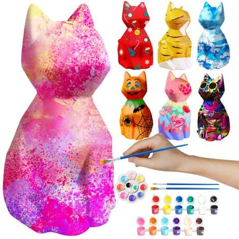 Innorock’s DIY Cat Lamp Kit: Fun craft for kids & teens, perfect for decoration or gifting.