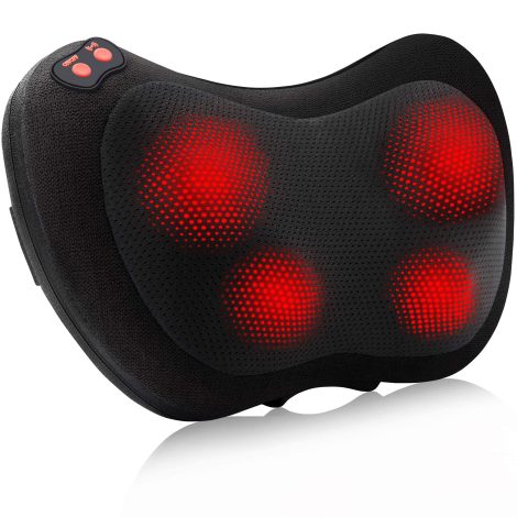 Papillon Back Massager: Shiatsu Neck Massager with Heat for Pain Relief. Perfect birthday gift for deep tissue relaxation.