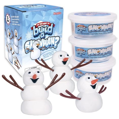 Kangaroo’s 3-Pack Snowman Building Kit – Create your own snowman fun with this amazing set!