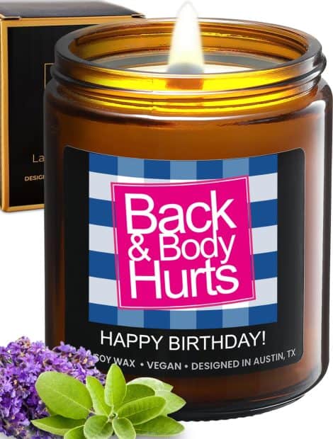 Humorous and Joyful Birthday Candle, Perfect Birthday Surprise, Ideal Gift for him or her.