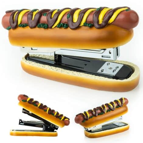 ELIKAI Hot Dog Stapler: A playful and adorable desk accessory that adds humor and style to your office.