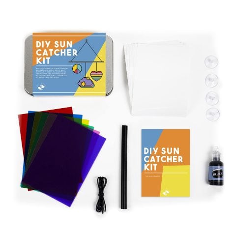 Personalized Sun Catcher Kit in a Multicolored Gift Tin – Gift Republic DIY Craft for Americans.