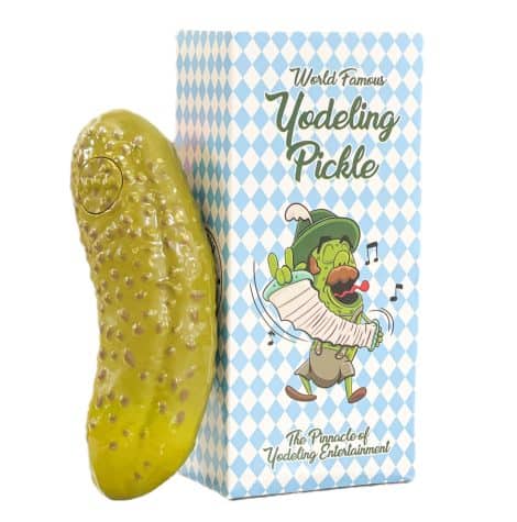 Hilarious Yodeling Pickle – Musical Fun for All – Non-stop Singing Entertainment – Perfect Prank Present!