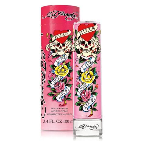 Christian Audigier’s Ed Hardy for Women Perfume, 3.4 fl oz, a captivating Eau de Parfum fragrance.