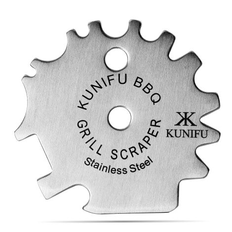 KUNIFU BBQ Grill Scraper – A perfect gift for Christmas! Bristle-free, ideal for griddle cleaning, camping, and more.