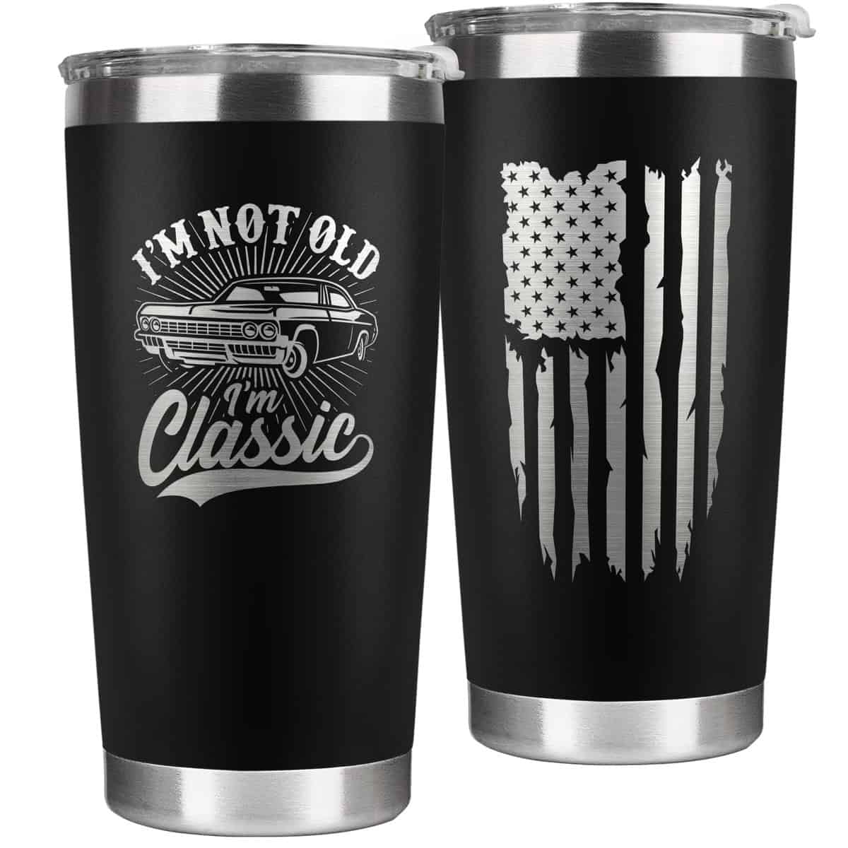 Gifts for Men - Birthday Gifts for Men - Mens Gifts for Grandpa, Him, Dad, Husband - 40th, 50th, 60th, 70th Mens Birthday Gift Ideas - Men Christmas Gifts, Christmas Presents For Men - 20 Oz Tumbler