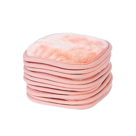 Eurow Coral Cloth: Convenient pack of 10 reusable, washable 5×5 inch makeup removal cloths for American consumers.