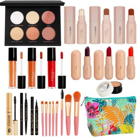 Compact All-in-One Makeup Kit for Women – Perfect for Beginners and Pros, Convenient to Take Anywhere!