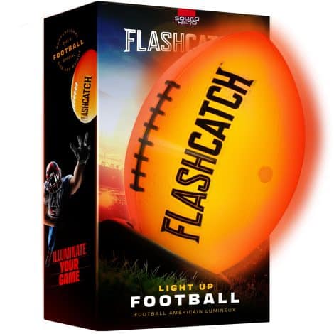 Illuminate Football: Radiant Glow Foot Ball – NO 6 – Perfect Outdoor Gift for Boys 8-15+ – Fun Sports Activity!