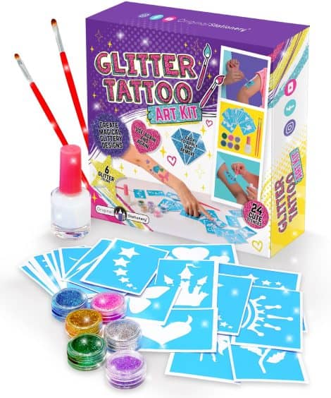 Glitter Tattoo Studio: Brilliant temporary tattoos, perfect for kids. Ideal for girls and an awesome birthday present!