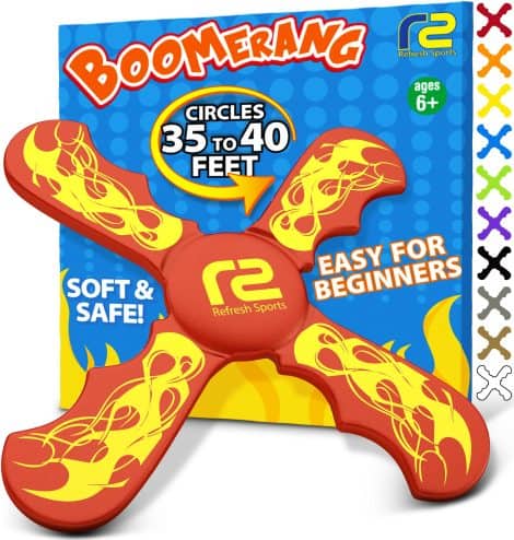 “Safe and Fun Boomerang for Kids – Watch it Fly Back! Perfect Toy Gift for Boys & Girls”