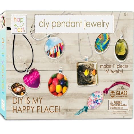 Hapinest Jewelry Making Kit – Perfect arts and crafts gift for girls aged 8-12 and teens!