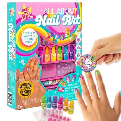 Horizon Group USA presents the Just My Style All About Nail Art kit for trendy nails!