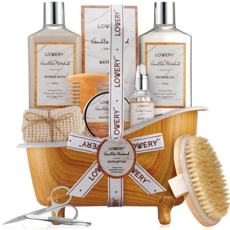 Unique grooming and self-care set with 11 pieces, perfect Christmas gift for men who have everything.