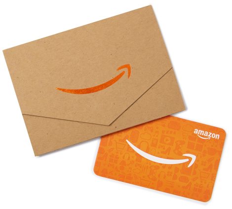 Amazon.com Gift Card in a Compact Package