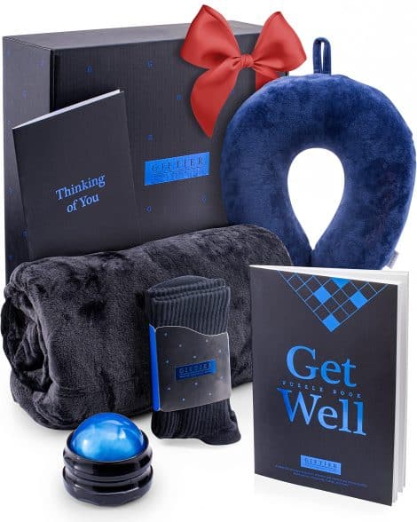 “Enhance your recovery with our thoughtfully curated GIFTIER Get Well Soon Care Package for Men.”