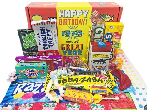 Nostalgic Candy Mix – Retro Treats for 53rd Birthday, Perfect Gift for 1970-born American men and women.