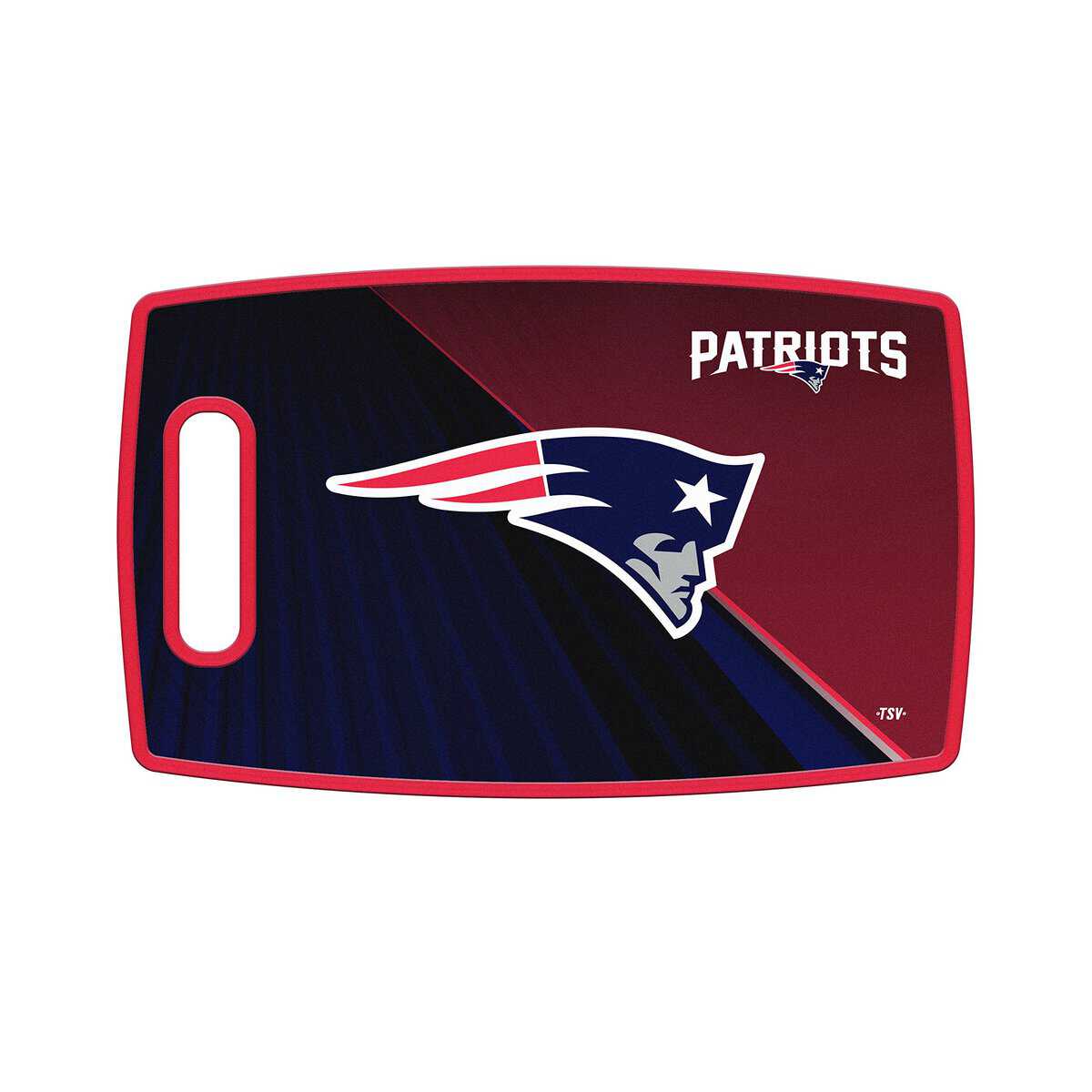 Sports Vault NFL New England Patriots Large Cutting Board, 14.5" x 9"