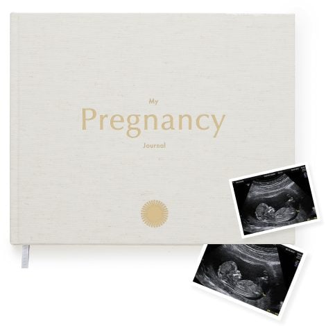 The Expecting Mom’s Delux Pregnancy Journal & Baby Memory Book – Gift Boxed with Gold Foil.