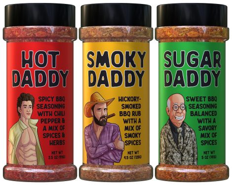 BBQ Rub Dad Gift Set – Seasonings for Barbecuing – Perfect for Father’s Day, Birthdays, and Holidays!