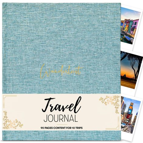 Cosmo JR Travel Journal & Notebook: Capture your adventures with this travel journal designed for adventurous souls.